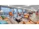 Spacious lobby area features comfortable seating arrangements and panoramic ocean views at 17940 Gulf Blvd # 2D, Redington Shores, FL 33708