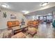 Inviting lobby area with comfortable seating and elegant decor at 17940 Gulf Blvd # 2D, Redington Shores, FL 33708