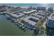 Waterfront community offers boat docks and a pool for residents with beautiful water views at 19417 Gulf Blvd # B-210, Indian Shores, FL 33785
