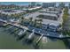 Waterfront condos with private boat docks and water views at 19417 Gulf Blvd # B-210, Indian Shores, FL 33785