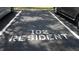 Designated resident parking space marked with clear, visible signage at 2101 Fox Chase Blvd # 102, Palm Harbor, FL 34683