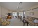 Bright living room with carpet and a cozy fireplace at 2112 Acadia Greens Dr # 62, Sun City Center, FL 33573