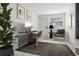 Bright home office featuring modern desk, decor and ample light, creating a functional workspace at 2125 Acorn S Pl, St Petersburg, FL 33712