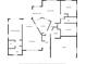 Detailed floor plan showcasing the layout of the home, including living spaces, bedrooms and bathrooms at 3323 Ringwood Mdw, Sarasota, FL 34235