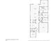 Detailed floor plan showing layout of rooms, including living room, kitchen, bedrooms, and bathrooms at 33886 Landsman Loop, Wesley Chapel, FL 33543
