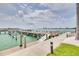 Community dock with multiple slips provides easy access to the water at 5220 Brittany S Dr # 210, St Petersburg, FL 33715