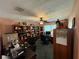 Spacious office with a ceiling fan, built-in shelves, and a dedicated workspace perfect for productivity at 6319 Cocoa Ln, Apollo Beach, FL 33572