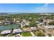 Community aerial view featuring waterfront access, charming homes, and lush greenery at 6667 28Th S St, St Petersburg, FL 33712