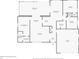 Detailed floor plan showcasing layout, room dimensions, and spatial relationships within the home at 6667 28Th S St, St Petersburg, FL 33712