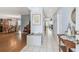 Inviting foyer featuring a long hallway that flows to the dining room and living spaces at 6667 28Th S St, St Petersburg, FL 33712