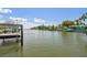 Scenic waterfront view showcasing the tranquil waterway and surrounding neighborhood at 6667 28Th S St, St Petersburg, FL 33712
