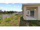 Home exterior showing backyard with patio area and view of the pond at 10108 36Th E Ct, Parrish, FL 34219