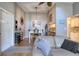 Spacious living area with open concept with a view of dining space, kitchen and living room at 1309 Pine Ridge E Cir # H3, Tarpon Springs, FL 34688