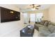 Spacious living room with carpet flooring at 220 Sawtooth Dr, Valrico, FL 33594