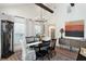 Charming dining room with an oval table, decorative chandelier, and neutral decor creating an inviting atmosphere at 2910 W Aquilla St, Tampa, FL 33629