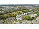 Aerial view of a residential neighborhood featuring well-maintained homes and green spaces at 3254 Lori Ln, New Port Richey, FL 34655