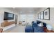 Open concept living and dining area featuring modern decor and furnishings at 4530 5Th S Ave, St Petersburg, FL 33711