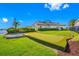 Backyard putting green provides fun for the golf enthusiast at 4803 Longwater Way, Tampa, FL 33615