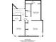 Second floor plan featuring bedrooms, bathrooms, and closets, providing a clear layout of the home's upper level at 4803 Longwater Way, Tampa, FL 33615