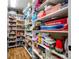 Spacious pantry with plenty of shelving for food and household items at 4803 Longwater Way, Tampa, FL 33615