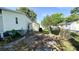 Cozy backyard featuring a shed, fence, and some greenery at 6051 106Th N Ave, Pinellas Park, FL 33782