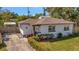 Charming single-story home, well manicured lawn, inviting curb appeal with lovely landscaping at 1726 25Th S Ave, St Petersburg, FL 33712