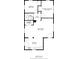 Detailed floor plan showcasing layout of bedrooms, kitchen, living room, bath, and laundry totaling 872 sqft at 1726 25Th S Ave, St Petersburg, FL 33712