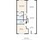 Detailed floor plan of the 948 sq ft home, showcasing the primary bedroom and living room at 18650 Gulf Blvd # 303, Indian Shores, FL 33785