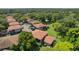 Aerial view of a community featuring well-maintained landscaping and mature trees at 2934 Lichen Ln # A, Clearwater, FL 33760