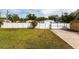 Well-manicured backyard featuring a large, grassy area and a secure privacy fence at 5253 1St N Ave, St Petersburg, FL 33710
