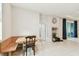 Open-concept nook with built-in bench and natural light at 6674 Cobble Bliss St, Zephyrhills, FL 33541