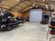 This garage has room to store toys and entertain at 8403 Southwood Pines St, Lithia, FL 33547