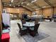 A large garage with plenty of room to relax after a fun day at 8403 Southwood Pines St, Lithia, FL 33547