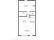 Floorplan featuring kitchen, dining area, living room, bedroom, bath, and a room at 9105 W Hillsborough Ave # I102, Tampa, FL 33615