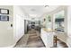 Charming kitchen with gray cabinets, stainless appliances and a kitchen island at 934 Grand Canyon Dr, Valrico, FL 33594