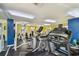 Modern fitness center equipped with treadmills, ellipticals, and weight machines at 115 112Th Ne Ave # 1027, St Petersburg, FL 33716
