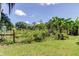 Community garden featuring plots, vines, banana trees and various plants providing a space for residents at 11510 Moffat Pl, Temple Terrace, FL 33617