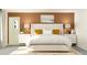 Stylish bedroom featuring a modern design with a plush bed, and elegant decor at 11864 Blue Diamond Trl, Parrish, FL 34219