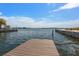 Enjoy peaceful water views from your private dock on the waterway at 13514 Garris Dr, Hudson, FL 34667