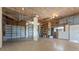 Extra large garage space offering ample room for vehicles, storage, or a workshop area at 13514 Garris Dr, Hudson, FL 34667