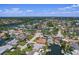 Aerial view of the neighborhood showcasing waterfront property with access to the waterways at 1361 46Th Ne Ave, St Petersburg, FL 33703