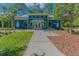 Exterior of the community fitness center, showcasing its modern design and convenient location at 16822 Balance Cv, Land O Lakes, FL 34638