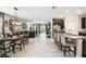 Spacious open floor plan with dining, kitchen, and living area, great for entertaining and Gathering gatherings at 16822 Balance Cv, Land O Lakes, FL 34638