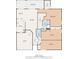 Detailed floor plan showcasing 2471 sqft with a large living room, Primary bedroom and spacious kitchen at 1700 Hunter Ln, Tarpon Springs, FL 34689