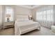 Serene bedroom with a plush bed, soft lighting, and elegant window treatments at 19370 Hawk Valley Dr, Tampa, FL 33647