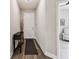 Welcoming entryway showcasing hardwood floors, neutral walls, and stylish decor creating a cozy ambiance at 19370 Hawk Valley Dr, Tampa, FL 33647