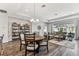 Inviting living space showcasing dining area and comfortable living room at 19370 Hawk Valley Dr, Tampa, FL 33647