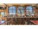 Gorgeous bar with large windows overlooking the golf course at 205 Andover N Pl # 110, Sun City Center, FL 33573
