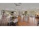 This community room features seating, tables, and a kitchenette at 2121 Secret Cv, Odessa, FL 33556