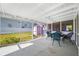 Relaxing screened-in porch featuring comfortable seating, a nice space for outdoor enjoyment at 2827 1St Ne St, St Petersburg, FL 33704